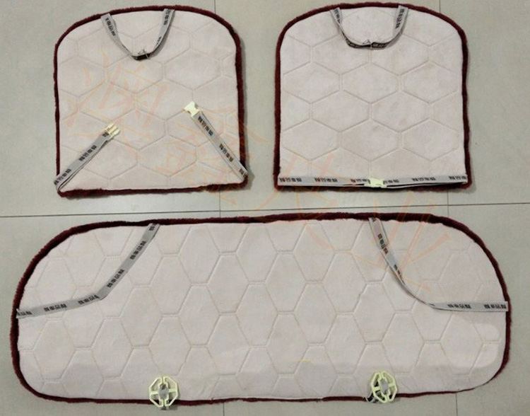 Best Plush Automotive Back Rear Seat Pad Faux Fur Interior Cushion Cover Winter Mat