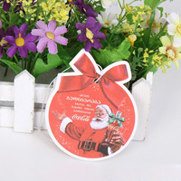 Christmas Automotive Ornaments Hanging Air Freshener Paper Car Solid Perfume