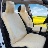 Top Quality Full Set Car Seat Covers Faux fur Interior Cushion Styling Winter Plush Pad