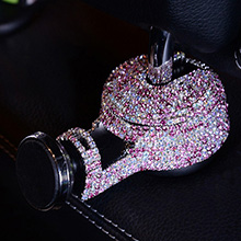 Diamond Crystal Car Phone Holder Magnetic Mobile Stand Magnet Support Cell GPS