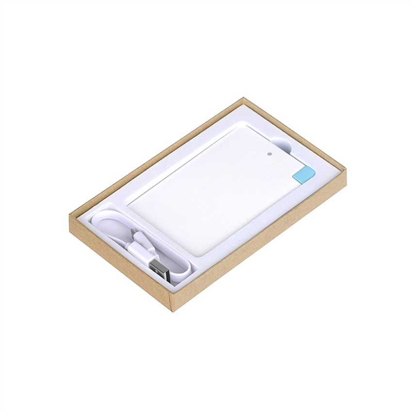 OEM/ODM AF-0210 2500mAh Metal Slim Portable USB Port Charging Power Bank For Smart Phone