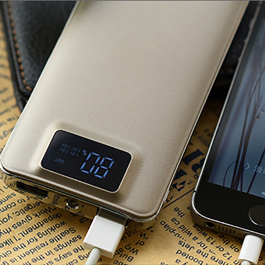 OEM/ODM AF-11LCD 11000mAh Customized Fast Charging Power Bank USB Portable Mobile Battery Charger