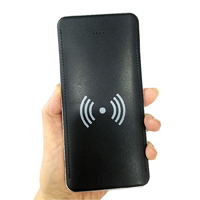 OEM/ODM AF-3003 Portable Wireless Qi Power Bank 9000mAh Mobile Phone Battery Charger