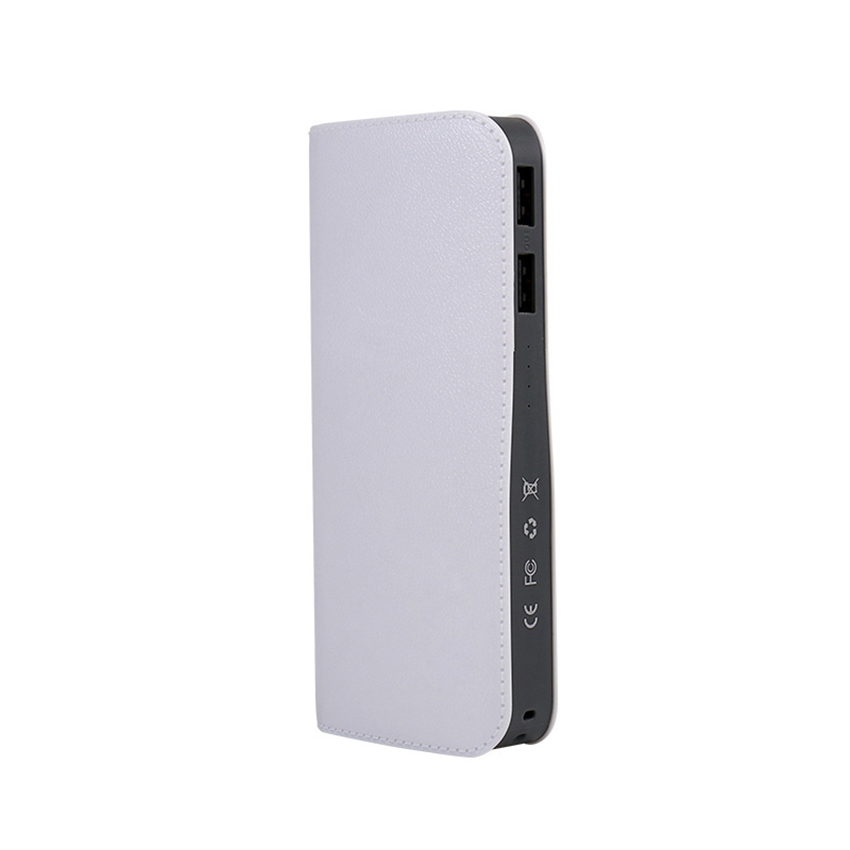OEM/ODM AF-515 QC2.0 13000mAh External Battery Ultra-thin Dual Output Skin Texture