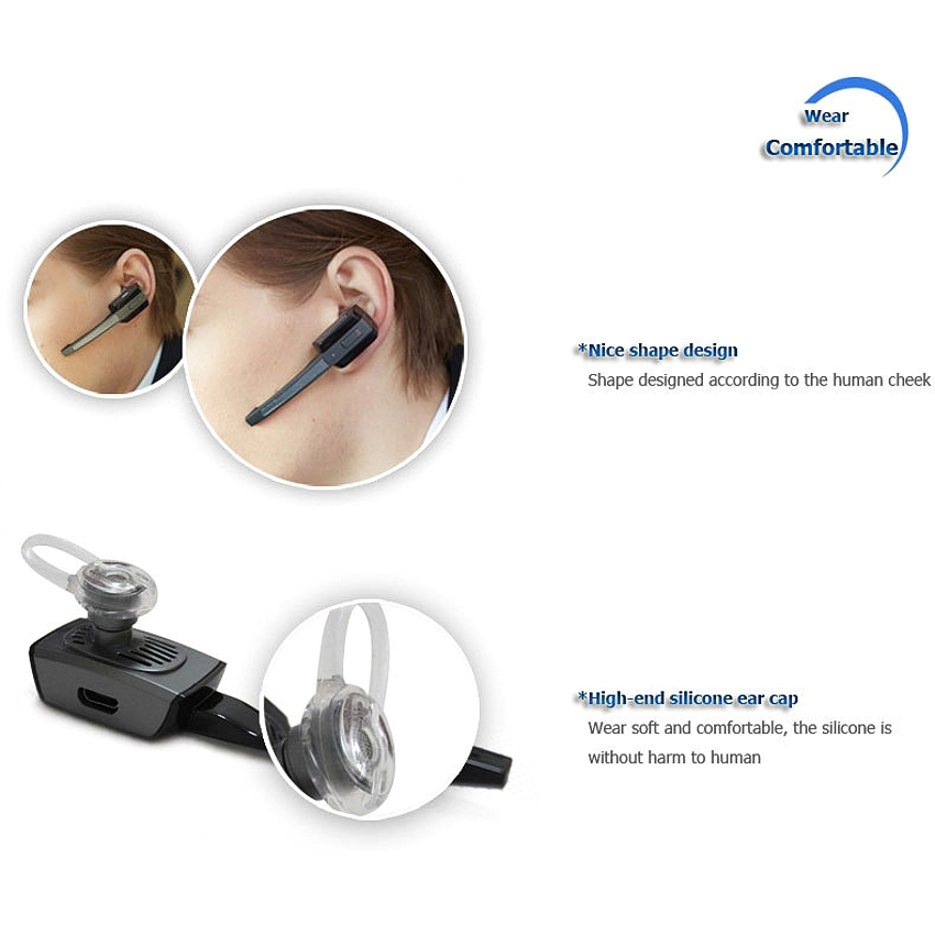 OEM/ODM AF-HD1 High End Single Earbud HD Music Bluetooth Earphones DSP NFC For iPhone 8 Pro
