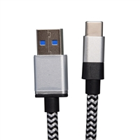 OEM/ODM AF-TC101 USB3.0 Type-C Data Cable 4A 3GB Nylon 0.08 Copper Wire Charger Cables 200CM